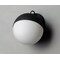 Et2 Half Moon 1-Light 7.75" Wide Black Wall Sconce E20369-92BK - alternate 2